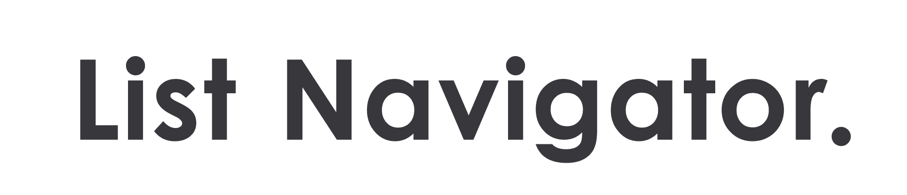 List Navigator.のロゴ